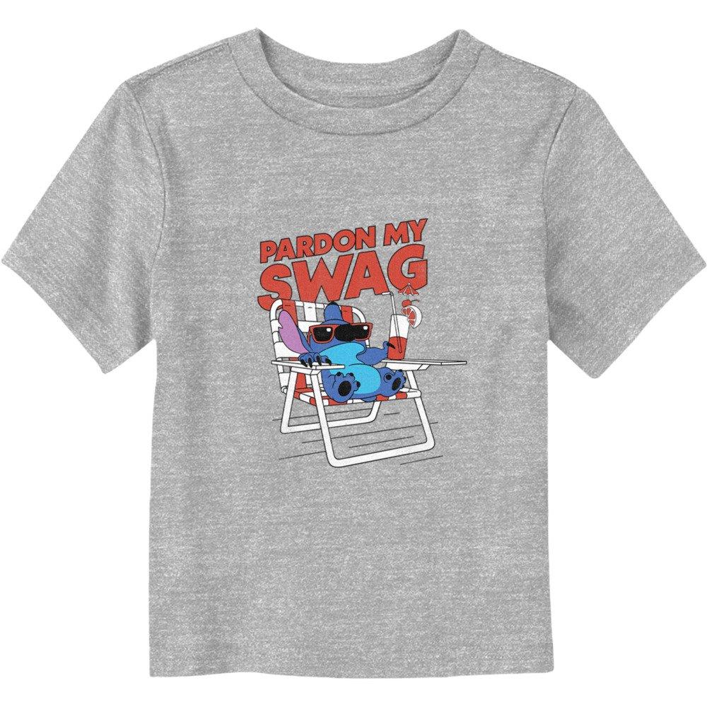 Disney Lilo & Stitch Pardon My Swag Toddler T-Shirt, ATH HTR, hi-res