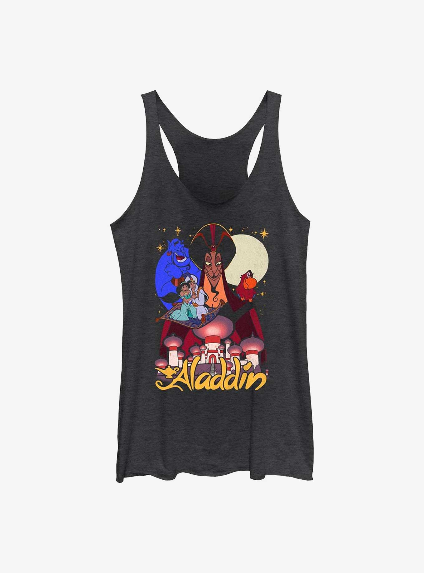 Disney Aladdin Magic In Agrabah Girls Tank, BLK HTR, hi-res