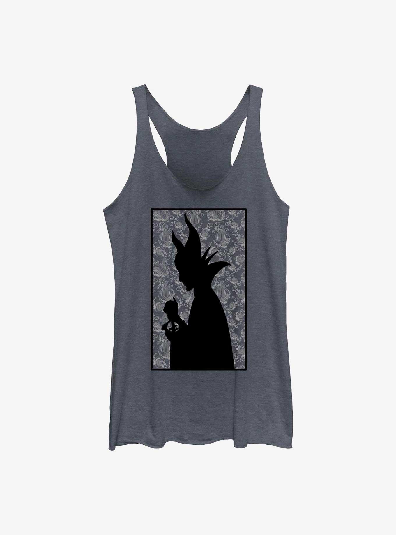 Disney Sleeping Beauty Maleficent Impending Sleep Girls Tank, NAVY HTR, hi-res