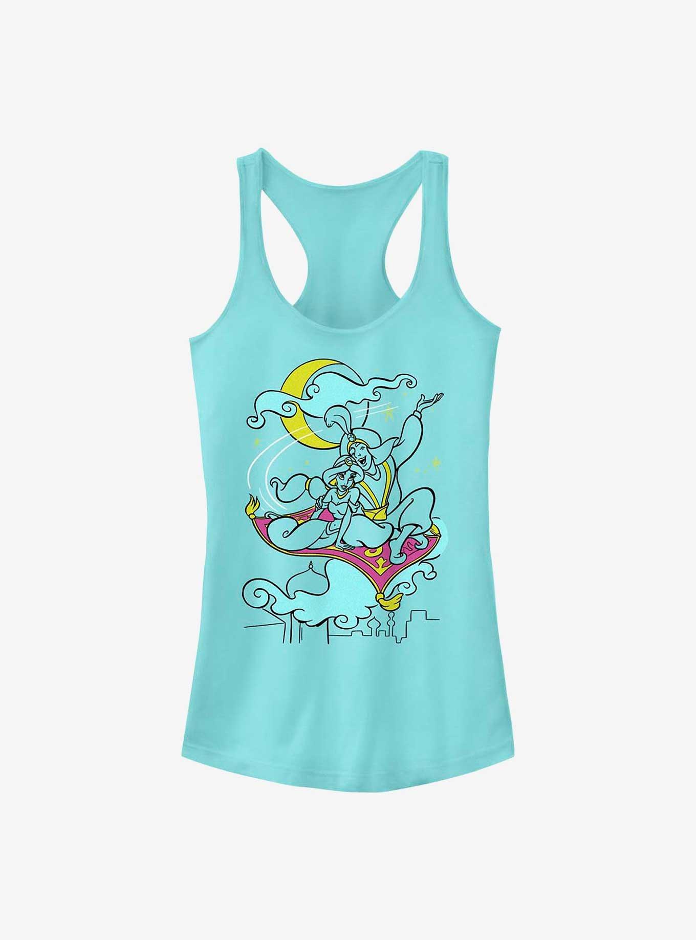 Disney Aladdin Carpet Surfing Girls Tank, , hi-res