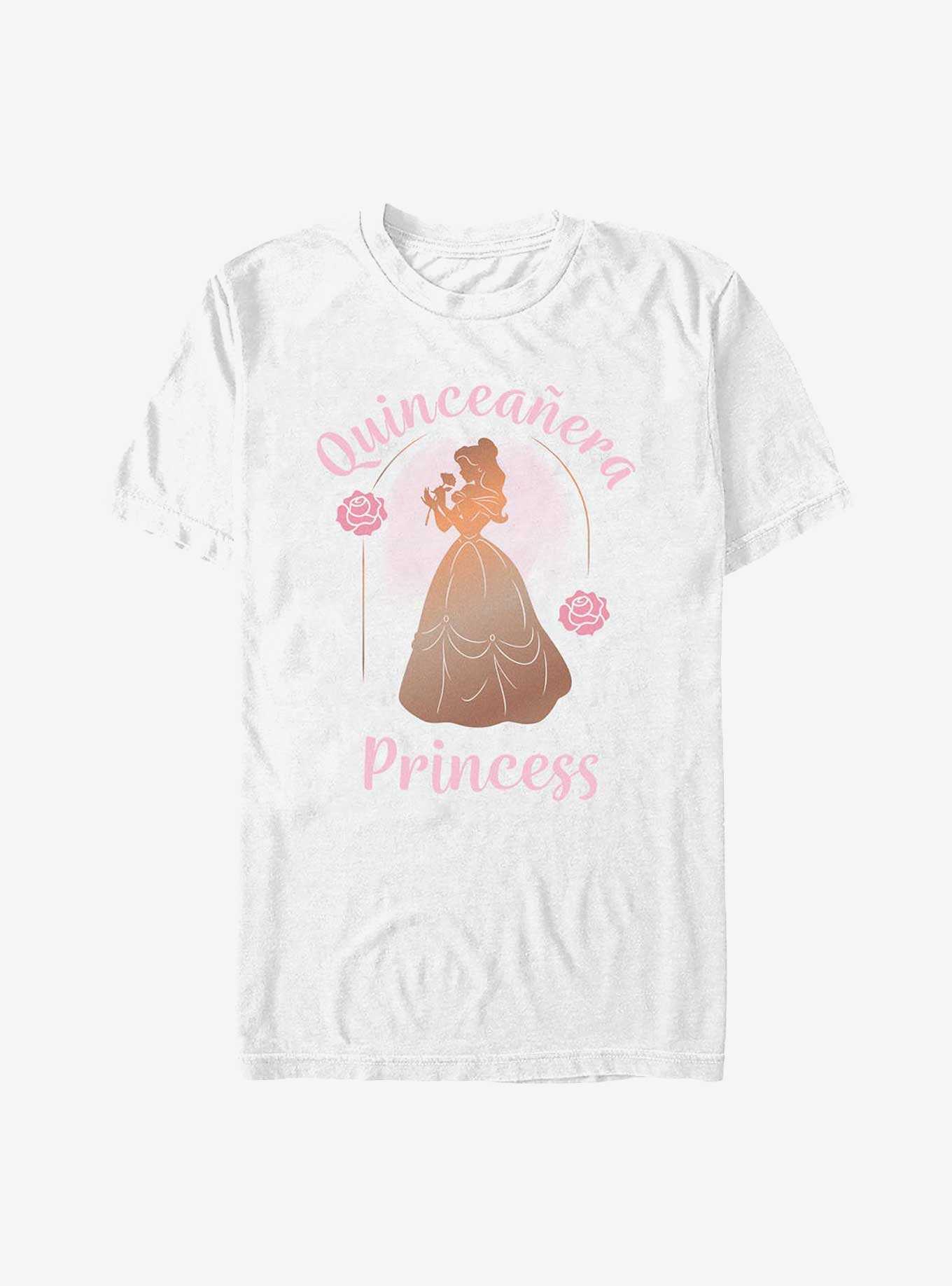 Disney Beauty and the Beast Birthday Quinceanera Princess Belle T-Shirt, , hi-res