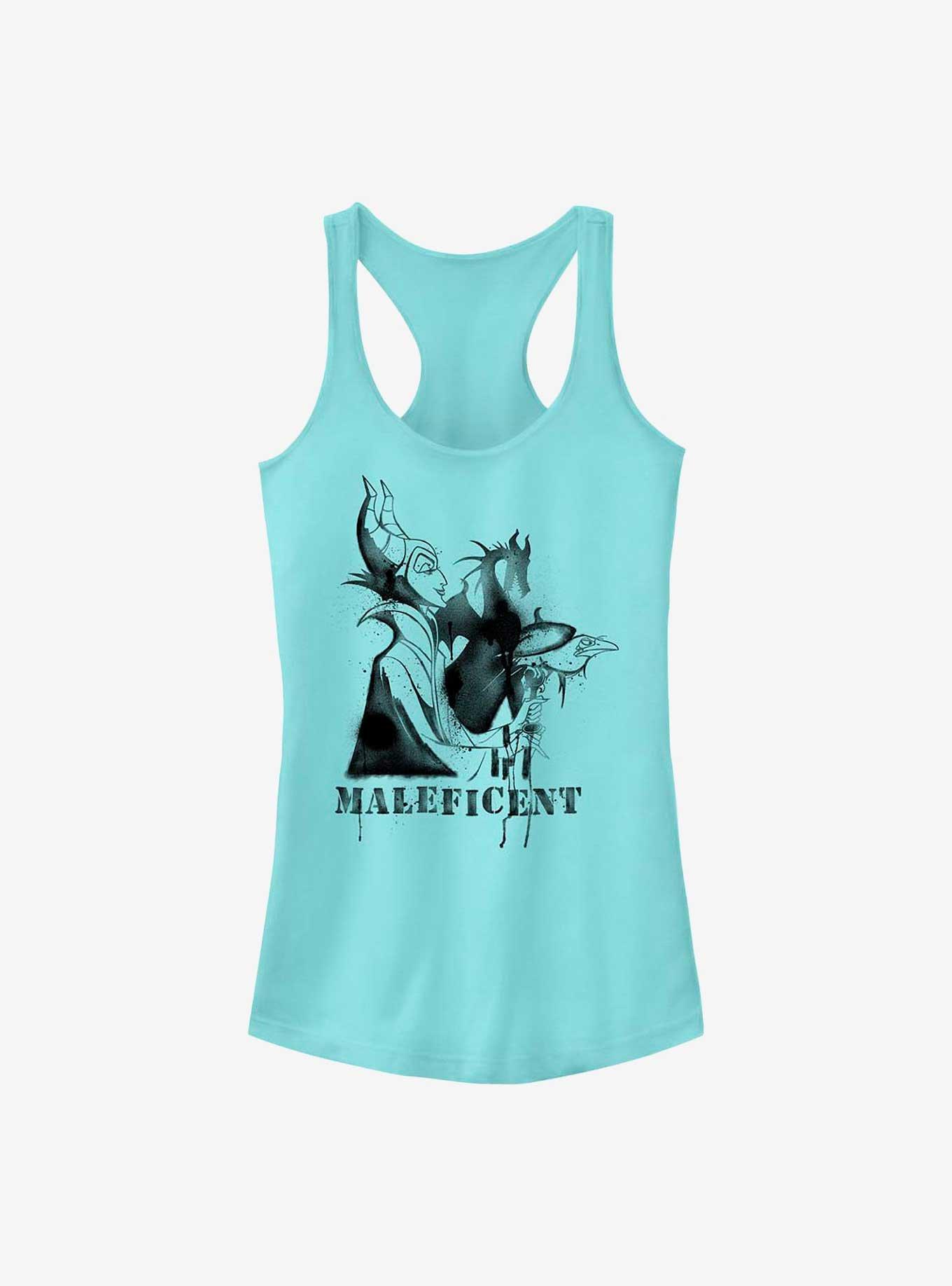 Disney Sleeping Beauty Maleficent Profile Girls Tank