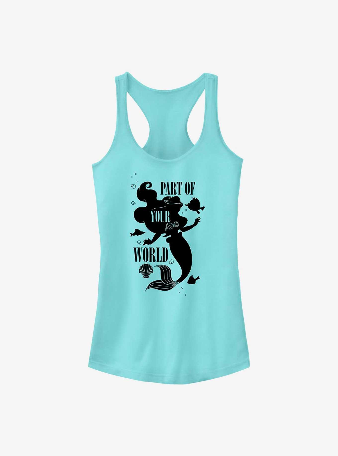 Disney The Little Mermaid Part Of Your World Girls Tank, CANCUN, hi-res