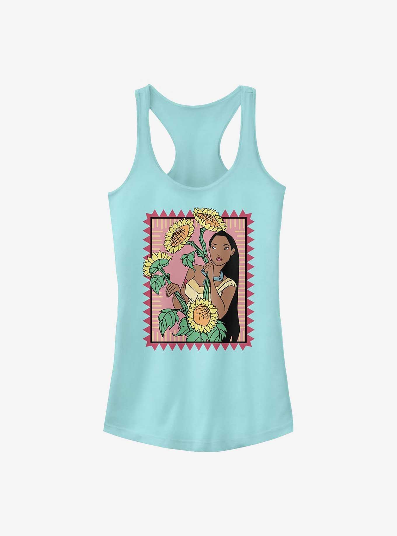 Disney Pocahontas Sunflowers Girls Tank, CANCUN, hi-res