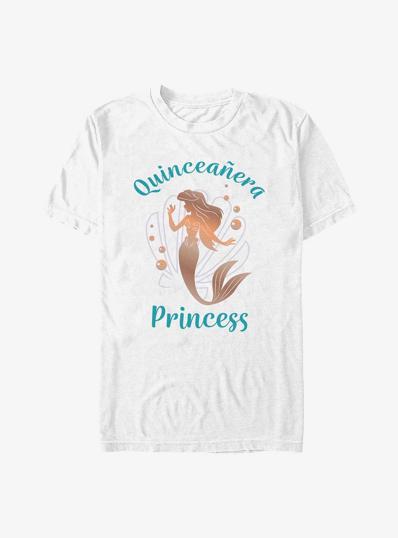 Disney The Little Mermaid Birthday Quinceanera Princess Ariel T-Shirt, , hi-res