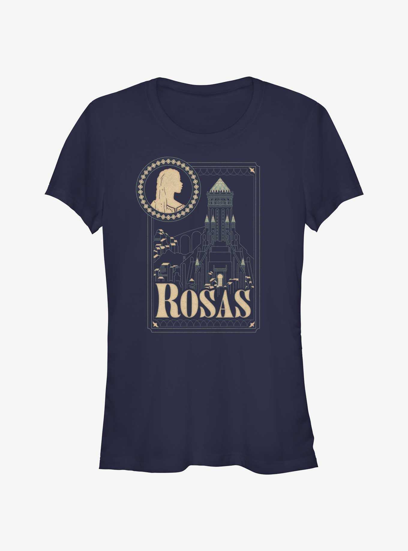 Disney Wish Rosas Card Girls T-Shirt, , hi-res