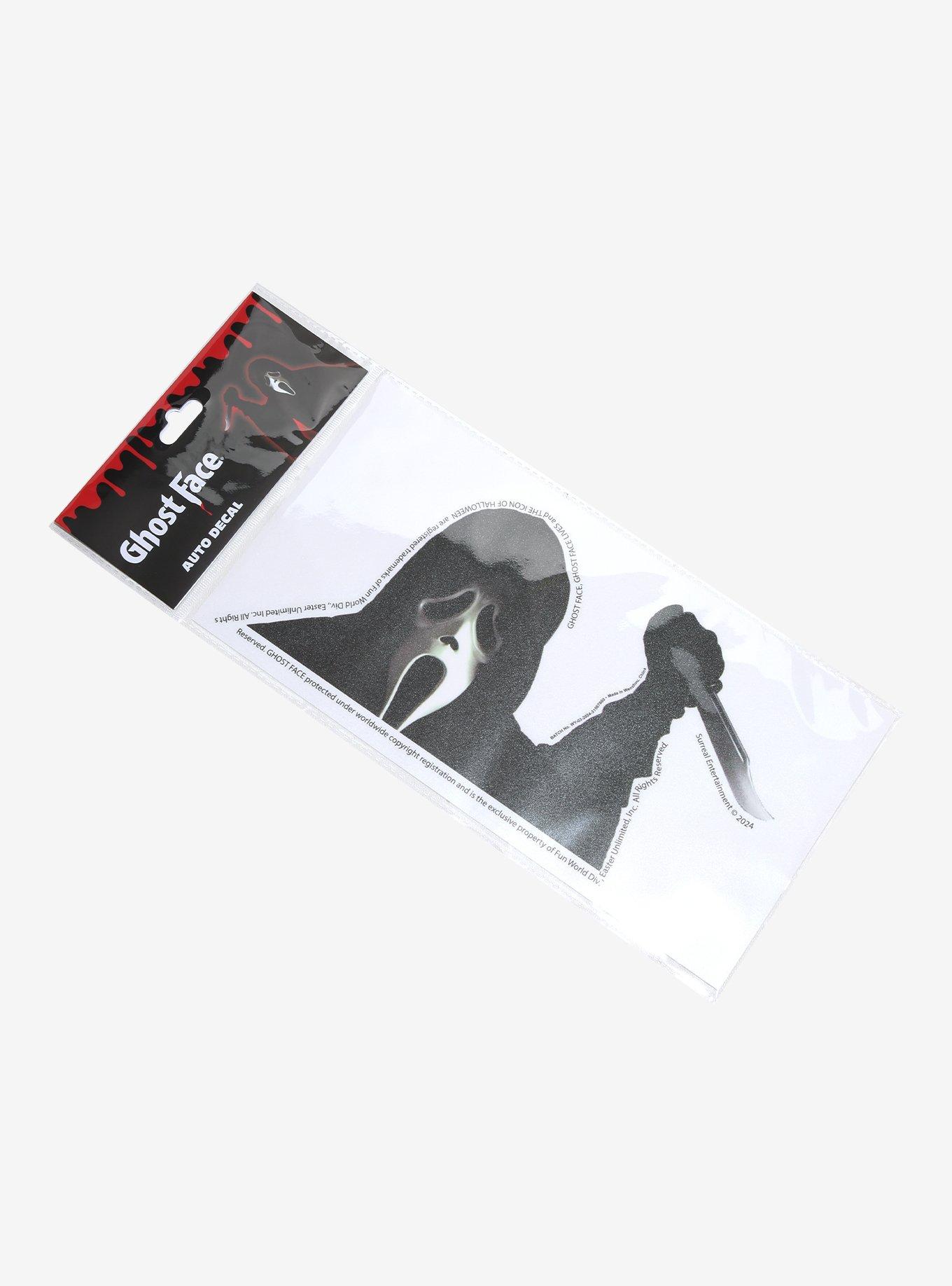 Ghost Face Car Decal, , hi-res