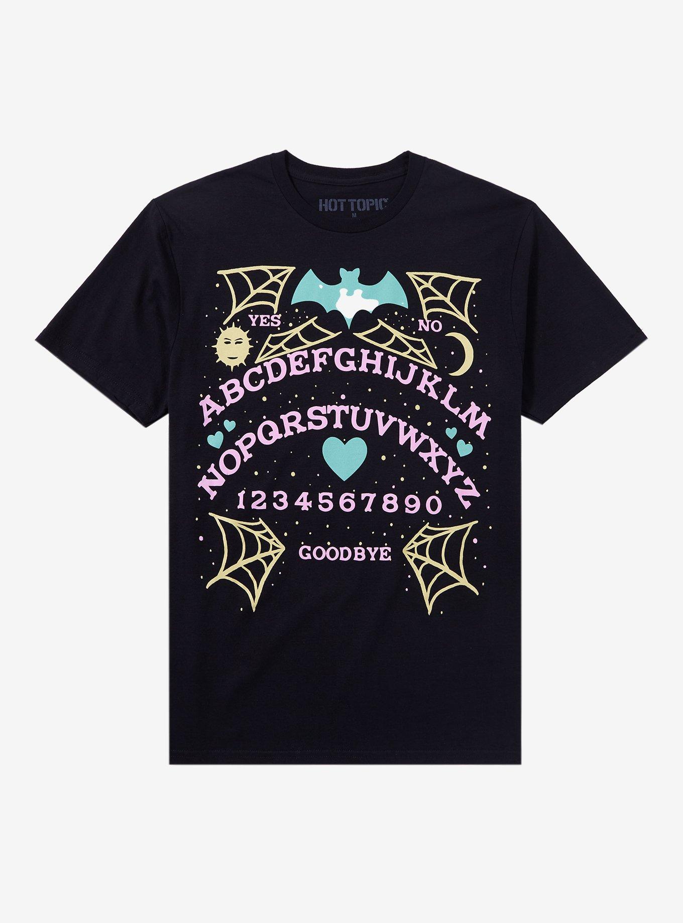 Cute Spirit Board T-Shirt, BLACK, hi-res