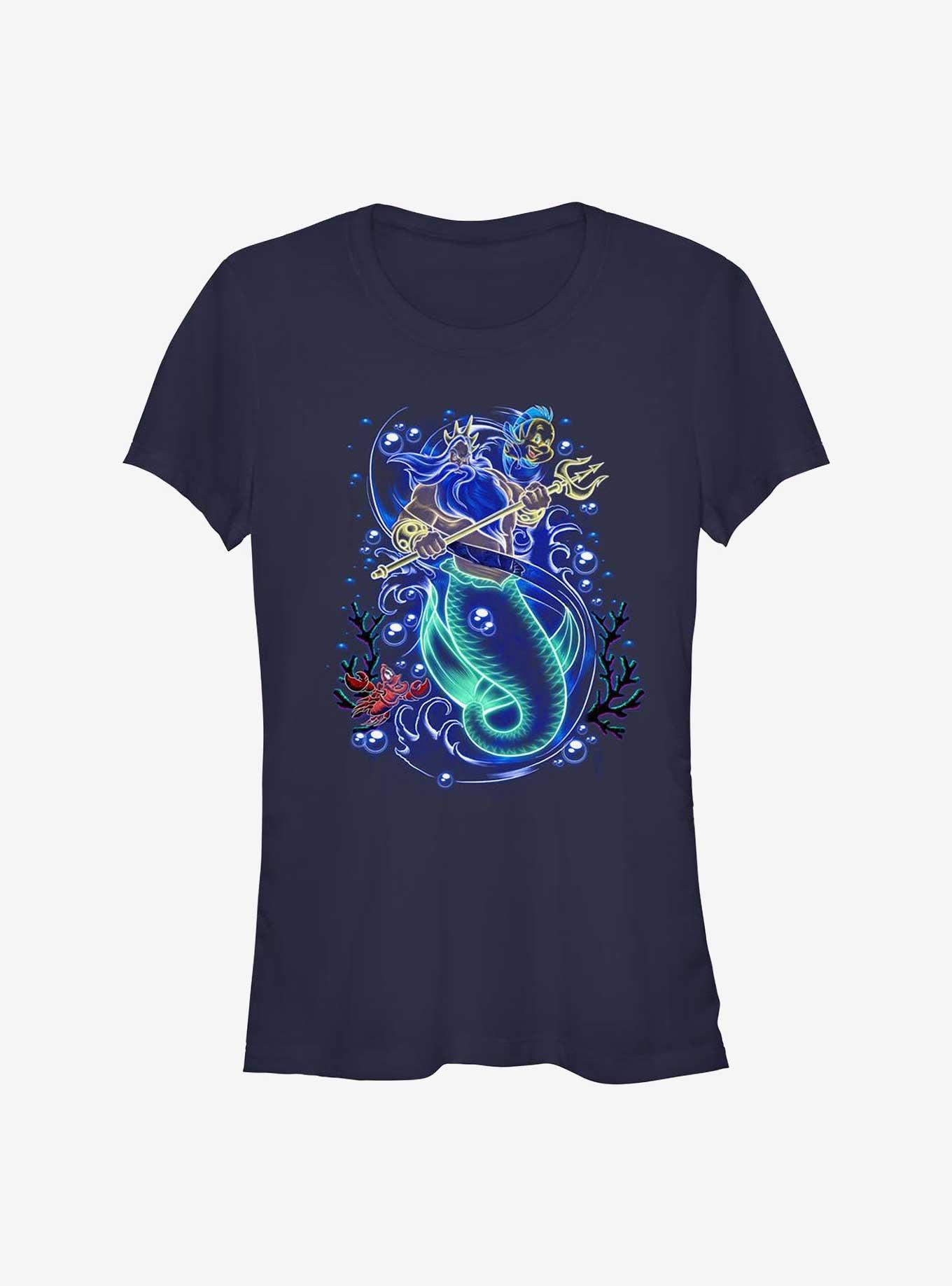 Disney The Little Mermaid Triton Girls T-Shirt, , hi-res