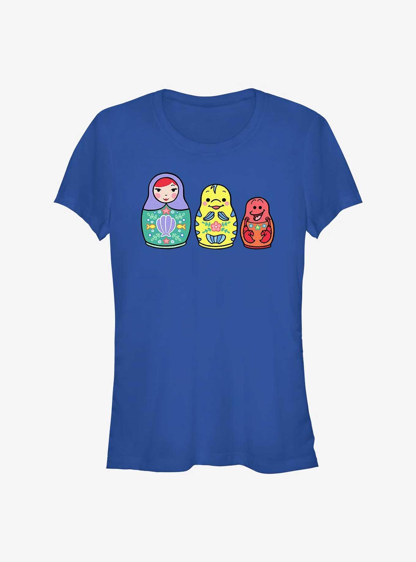 Disney The Little Mermaid Matryoshka Mermaid Girls T-Shirt, , hi-res