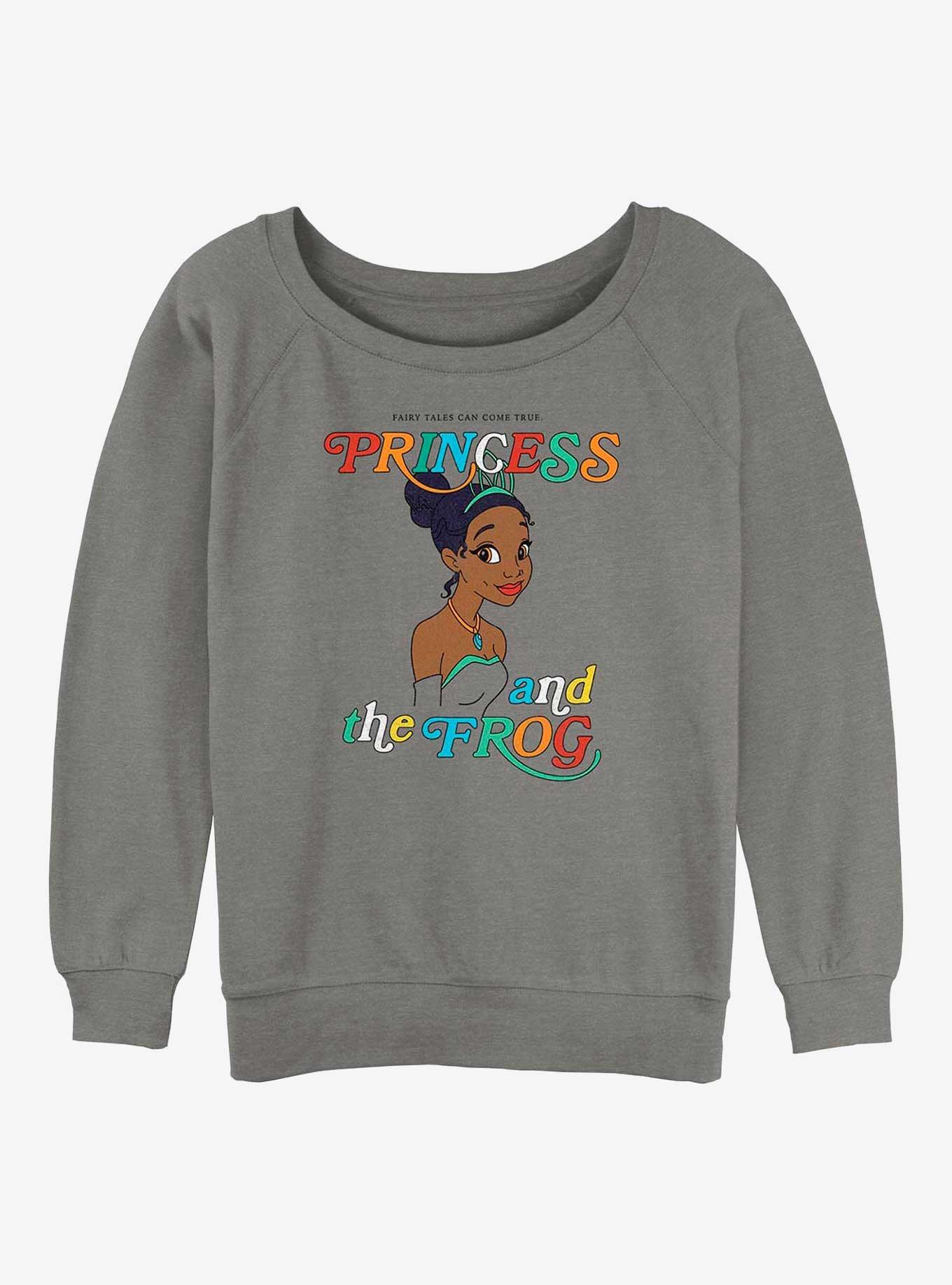 Disney The Princess and the Frog Tiana Portrait Girls Slouchy Sweatshirt, , hi-res