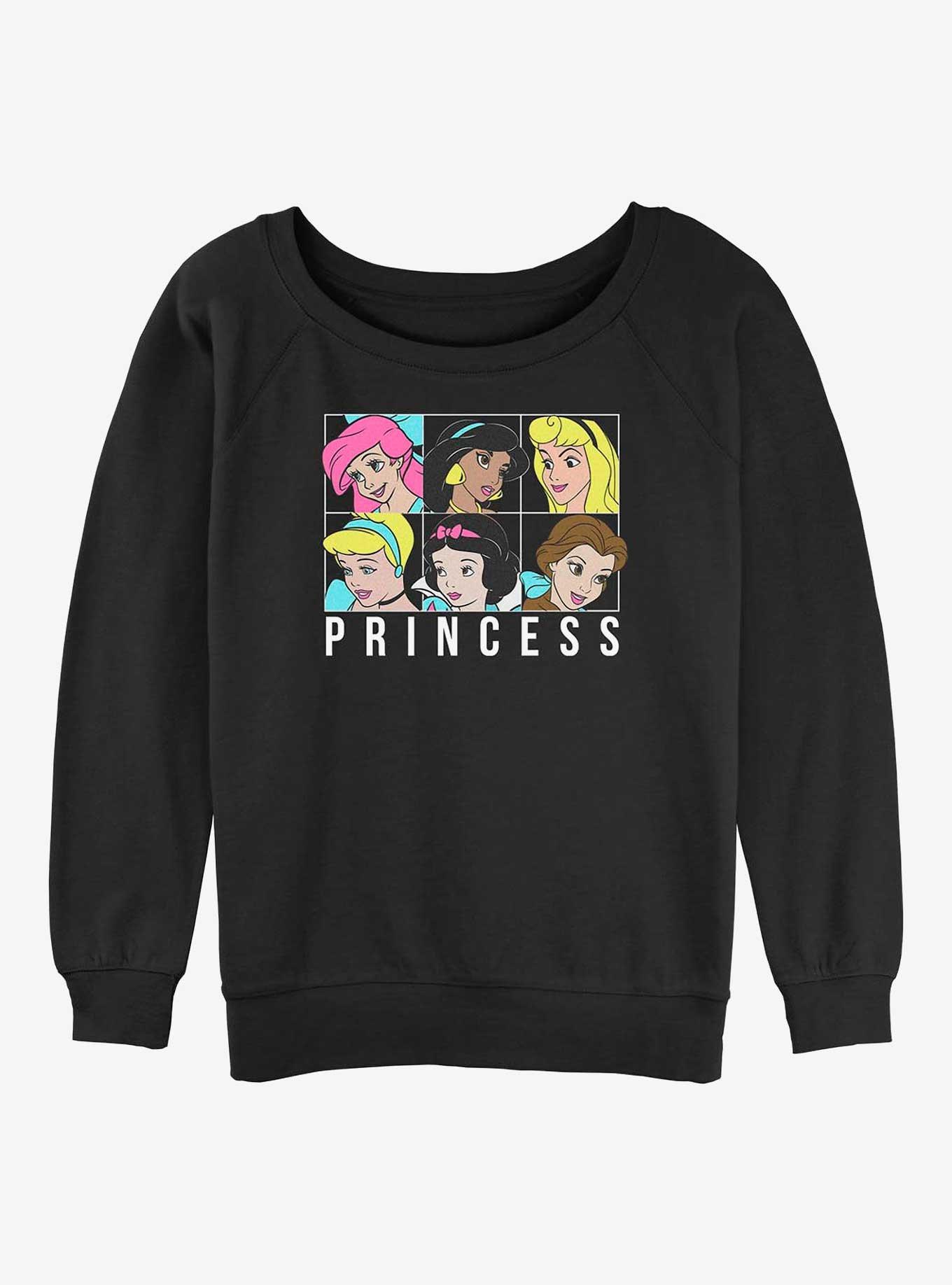 Disney Princess Classic Princess Girls Slouchy Sweatshirt