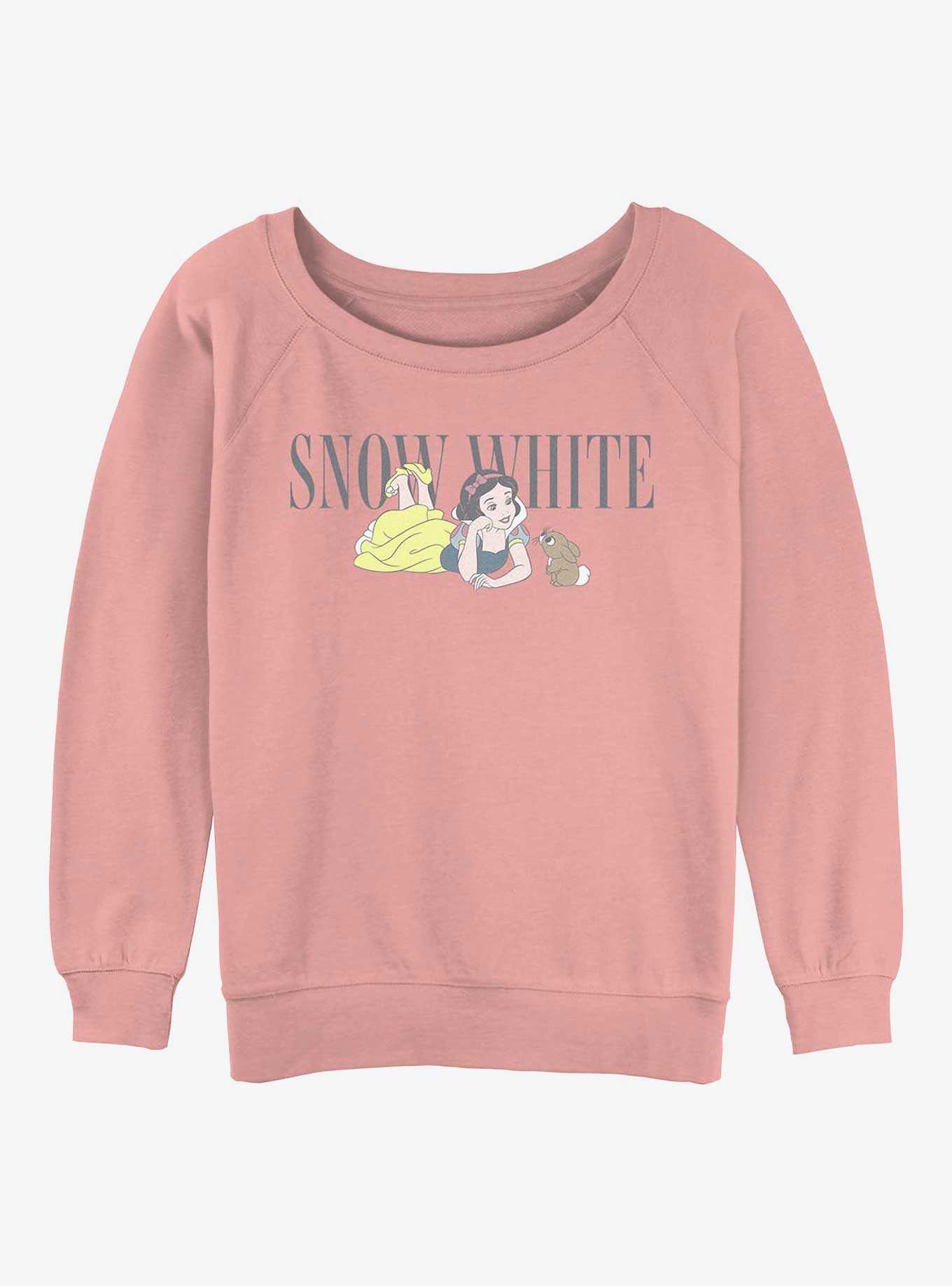 Disney Snow White and the Seven Dwarfs and Forest Friend Girls Slouchy Sweatshirt, , hi-res