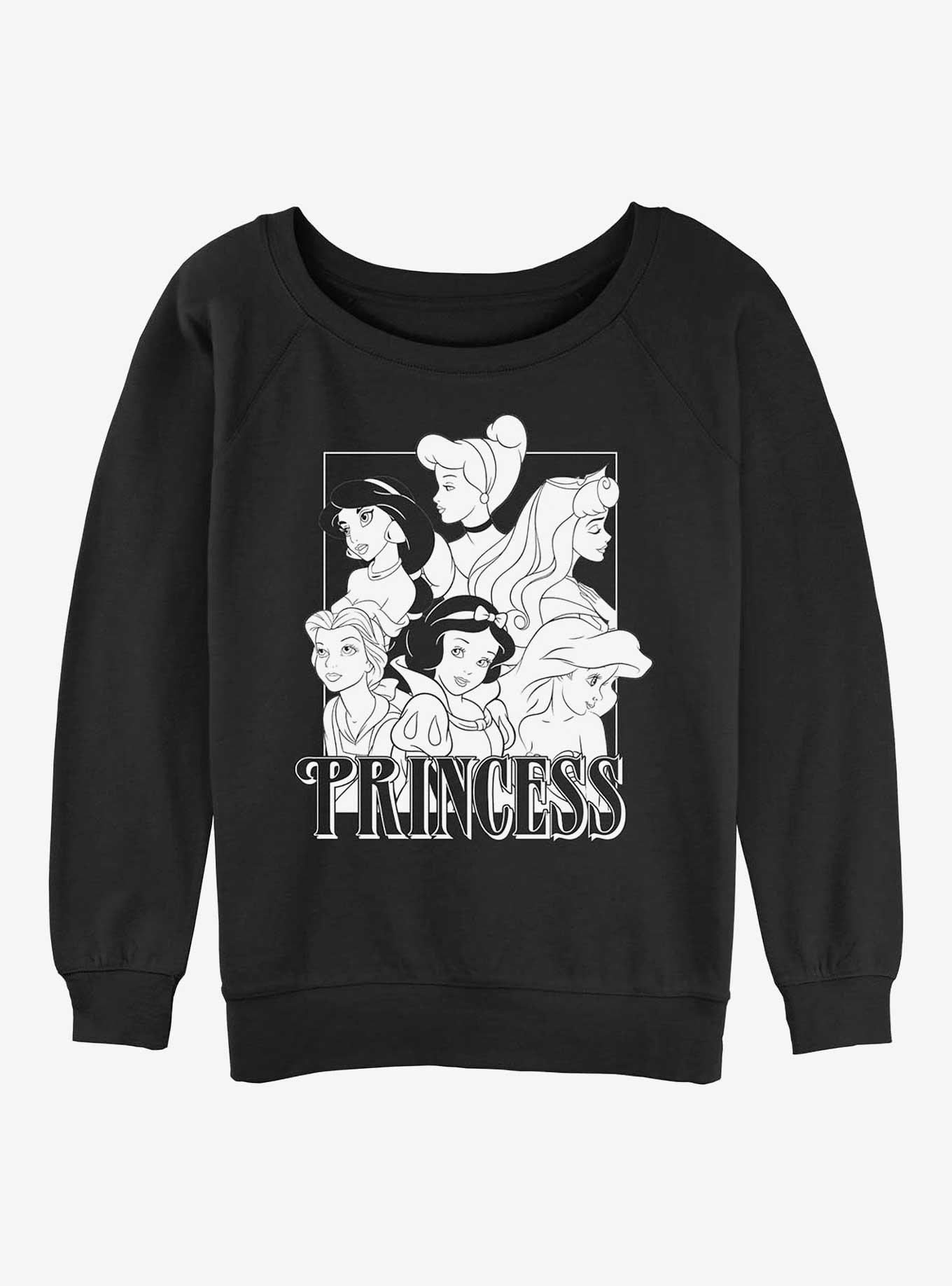 Disney Aladdin Grungey Princess Girls Slouchy Sweatshirt, , hi-res