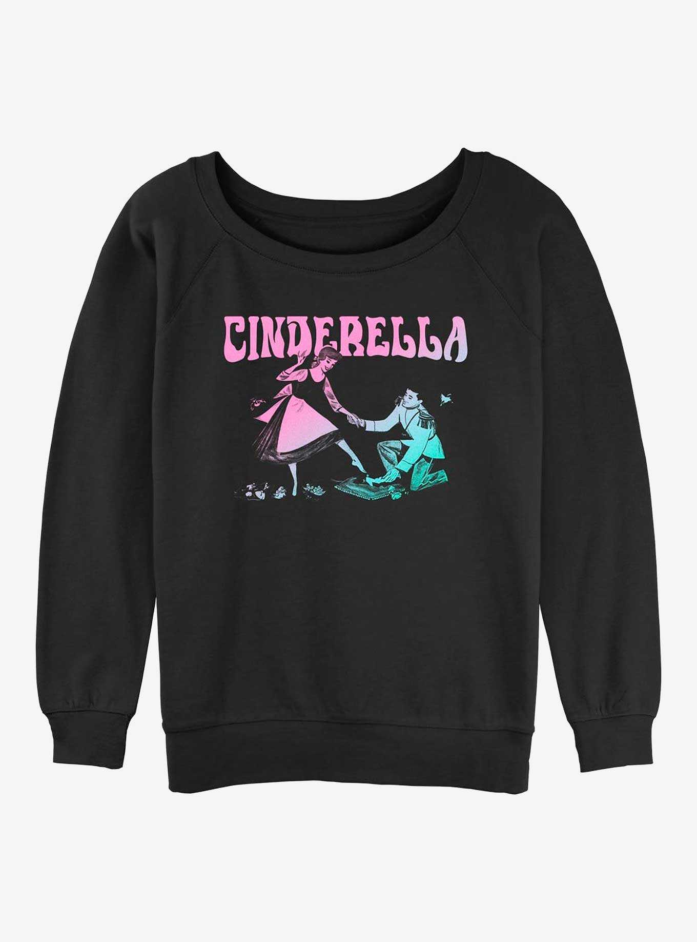 Disney Cinderella The Slipper Fits Girls Slouchy Sweatshirt, , hi-res