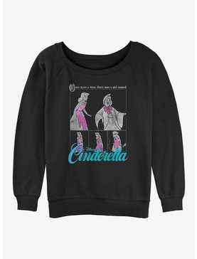 Disney Cinderella Fairy Godmother Magic Girls Slouchy Sweatshirt, , hi-res