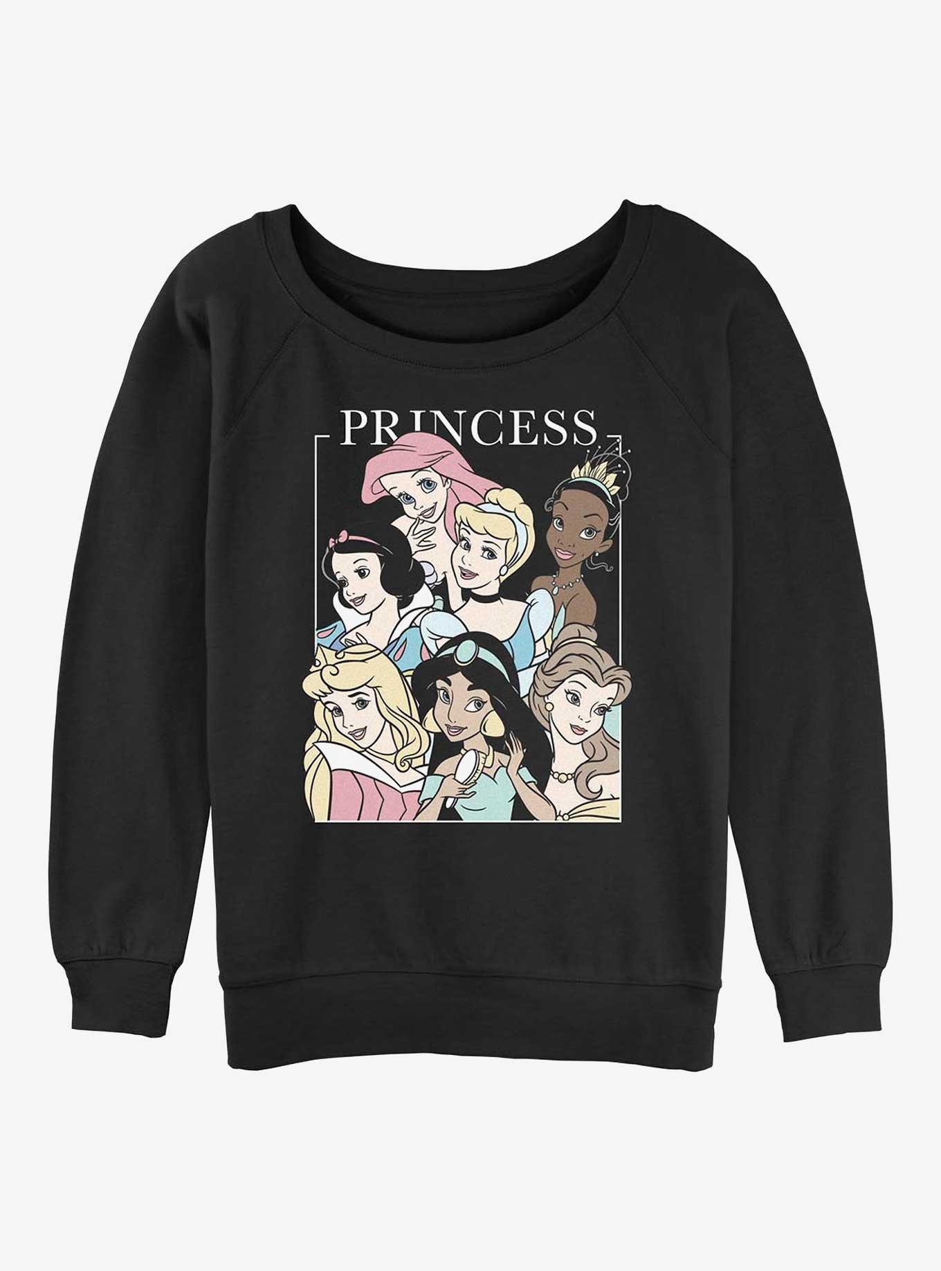 Disney The Little Mermaid Cover Story Girls Slouchy Sweatshirt, , hi-res