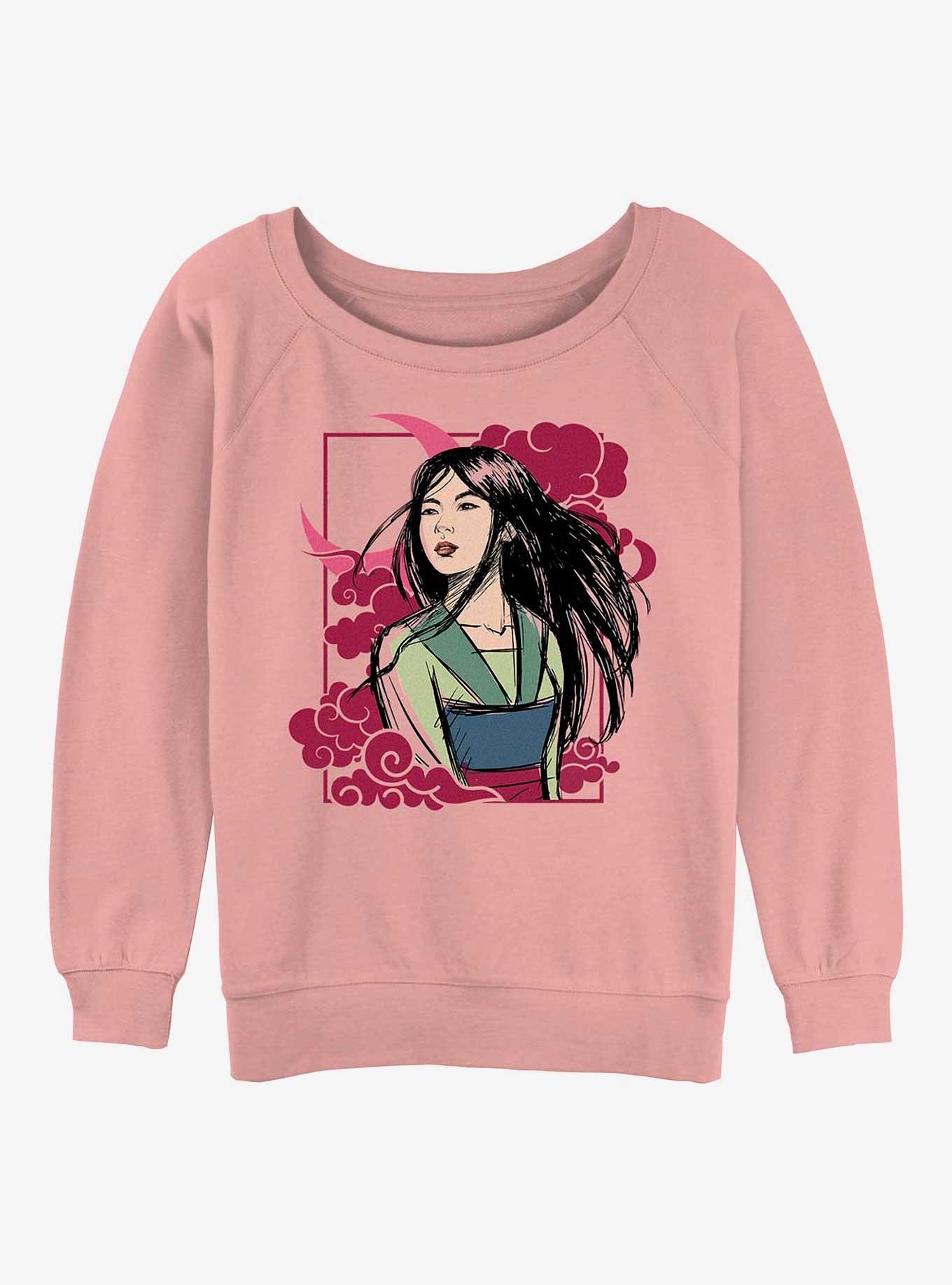 Disney Mulan Mulan Moon Girls Slouchy Sweatshirt