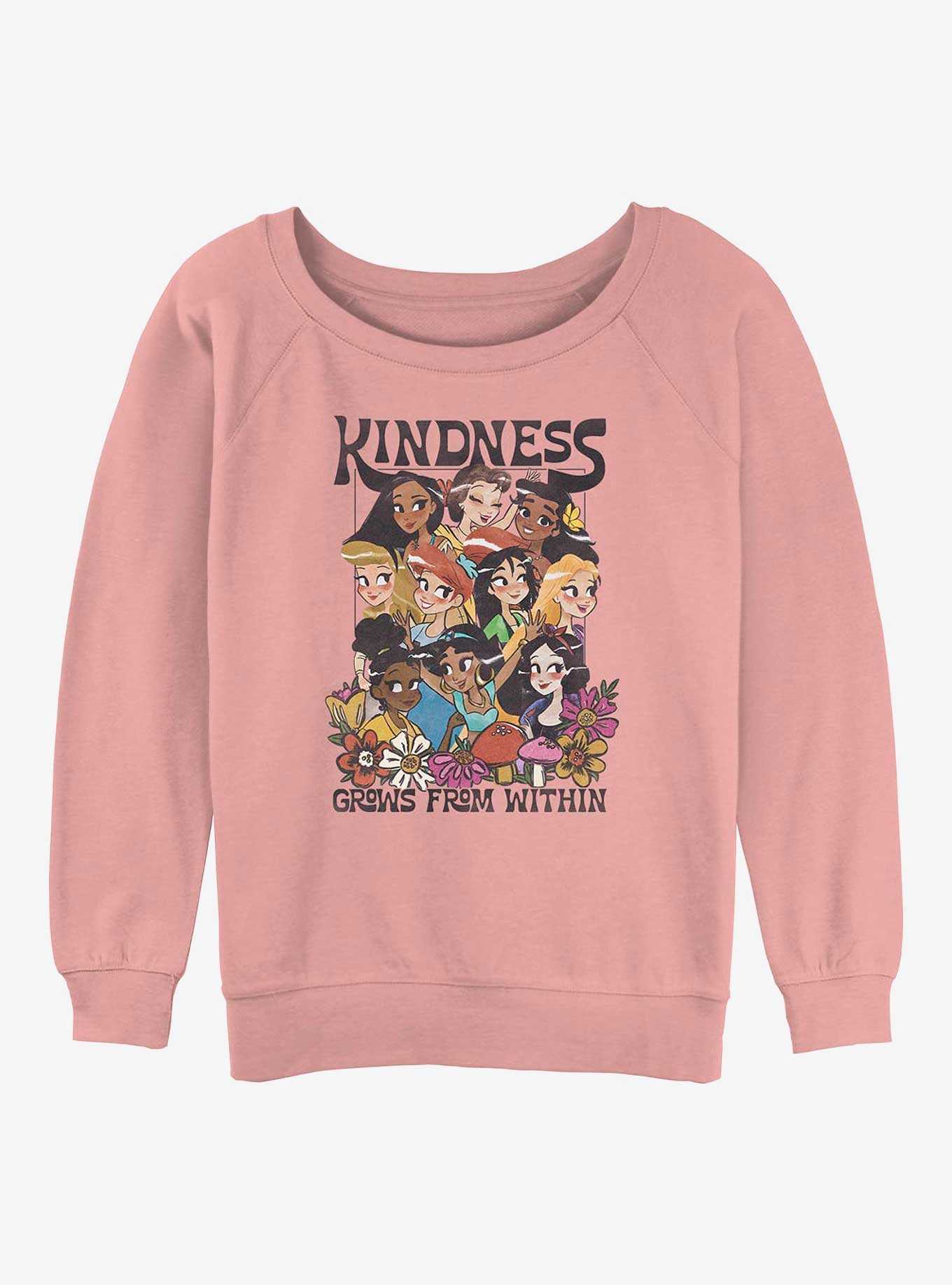 Disney Pocahontas Kindness Grows From Within Girls Slouchy Sweatshirt, , hi-res