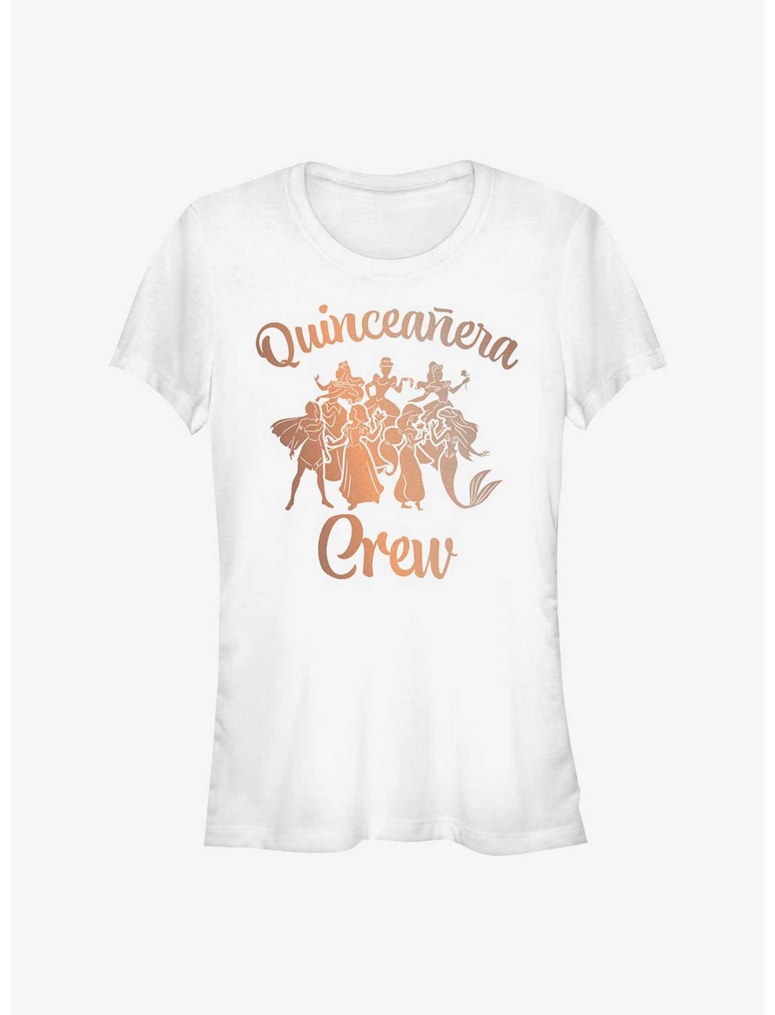 Disney Pocahontas Quinceanera Crew Birthday Girls T-Shirt, WHITE, hi-res