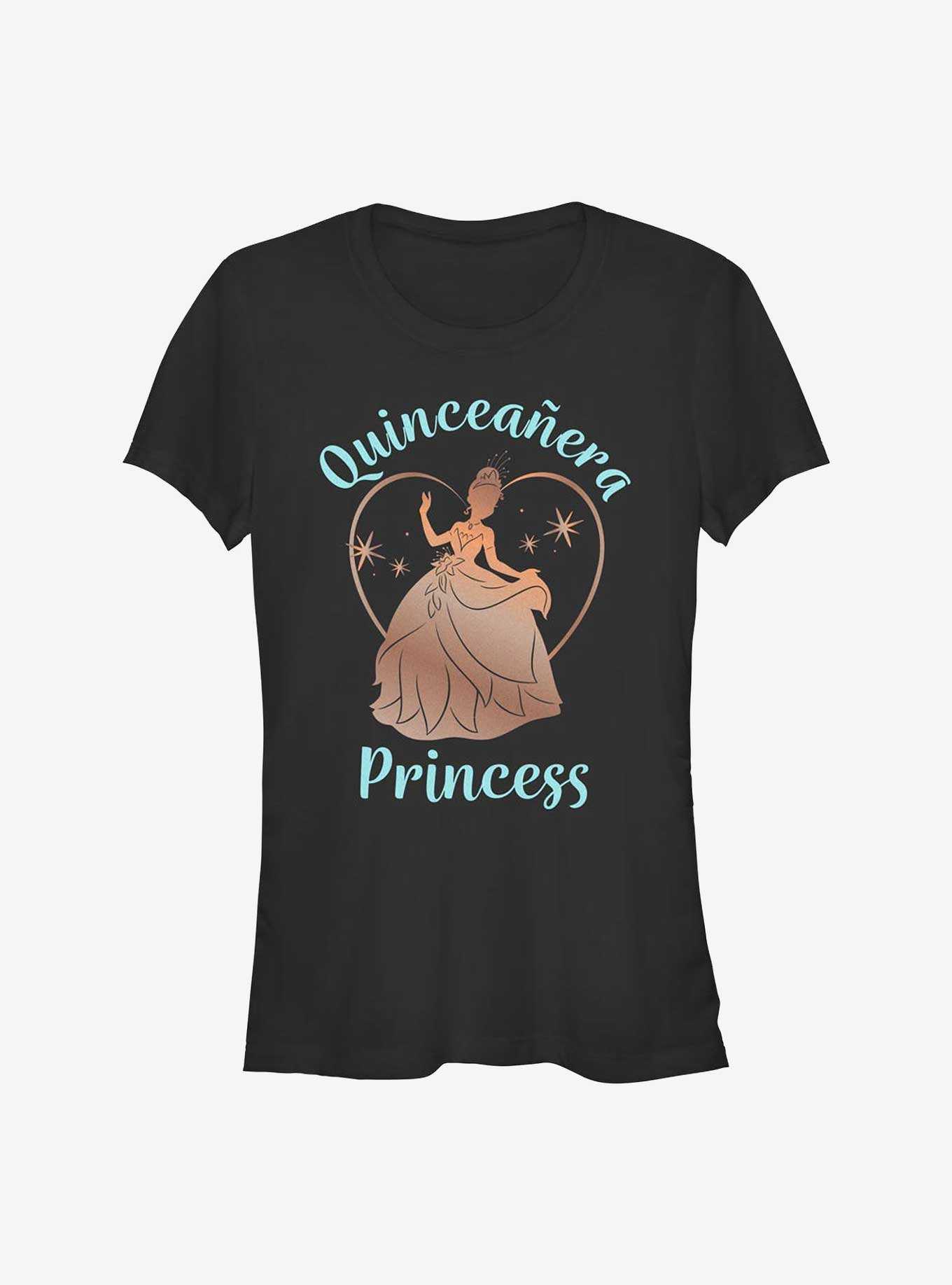 Disney The Princess and the Frog Birthday Quinceanera Princess Tiana Girls T-Shirt, , hi-res
