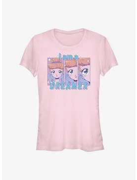 Disney Cinderella Anime Style I Am A Dreamerer Girls T-Shirt, , hi-res