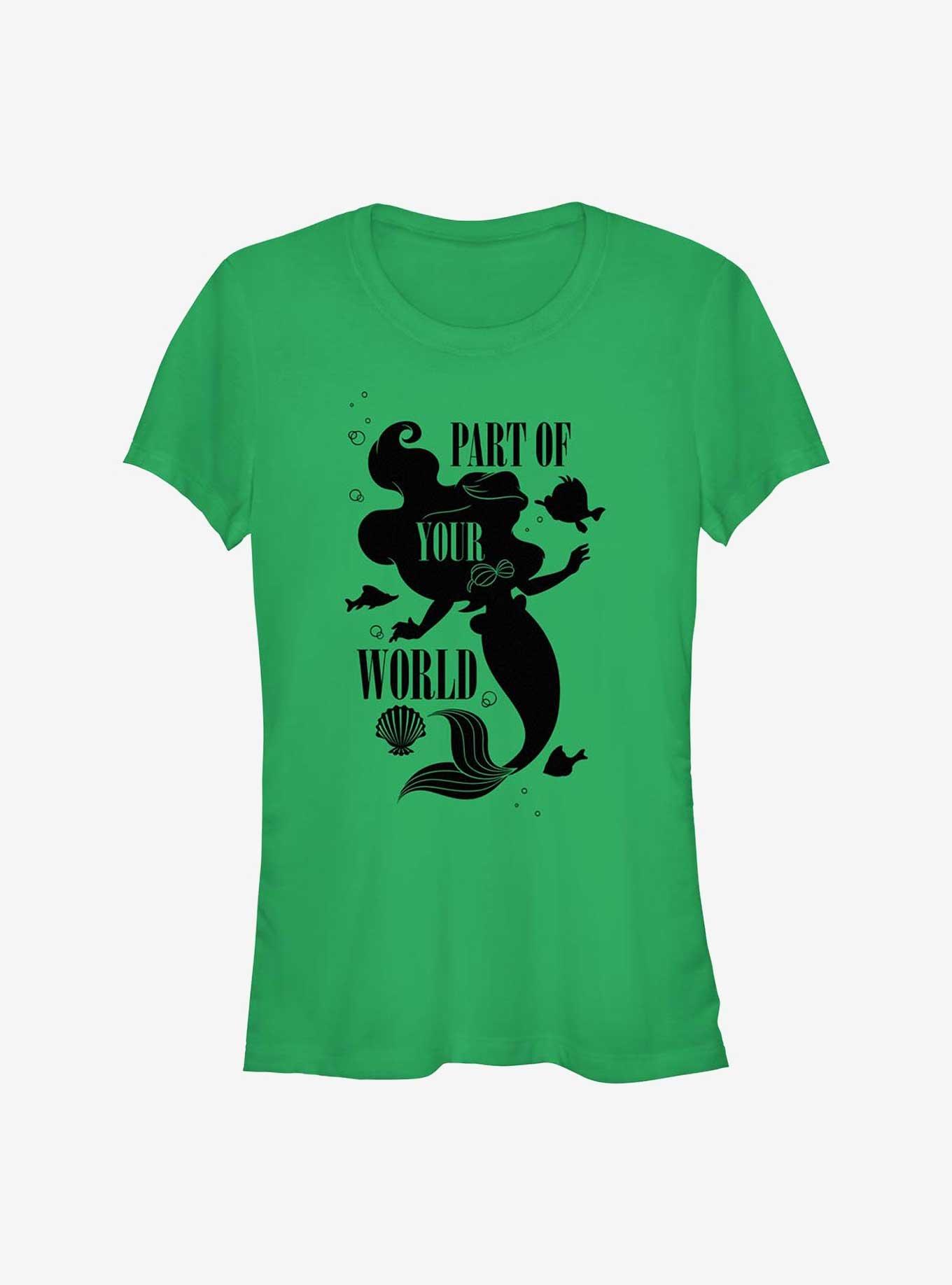 Disney The Little Mermaid Part Of Your World Girls T-Shirt, KELLY, hi-res