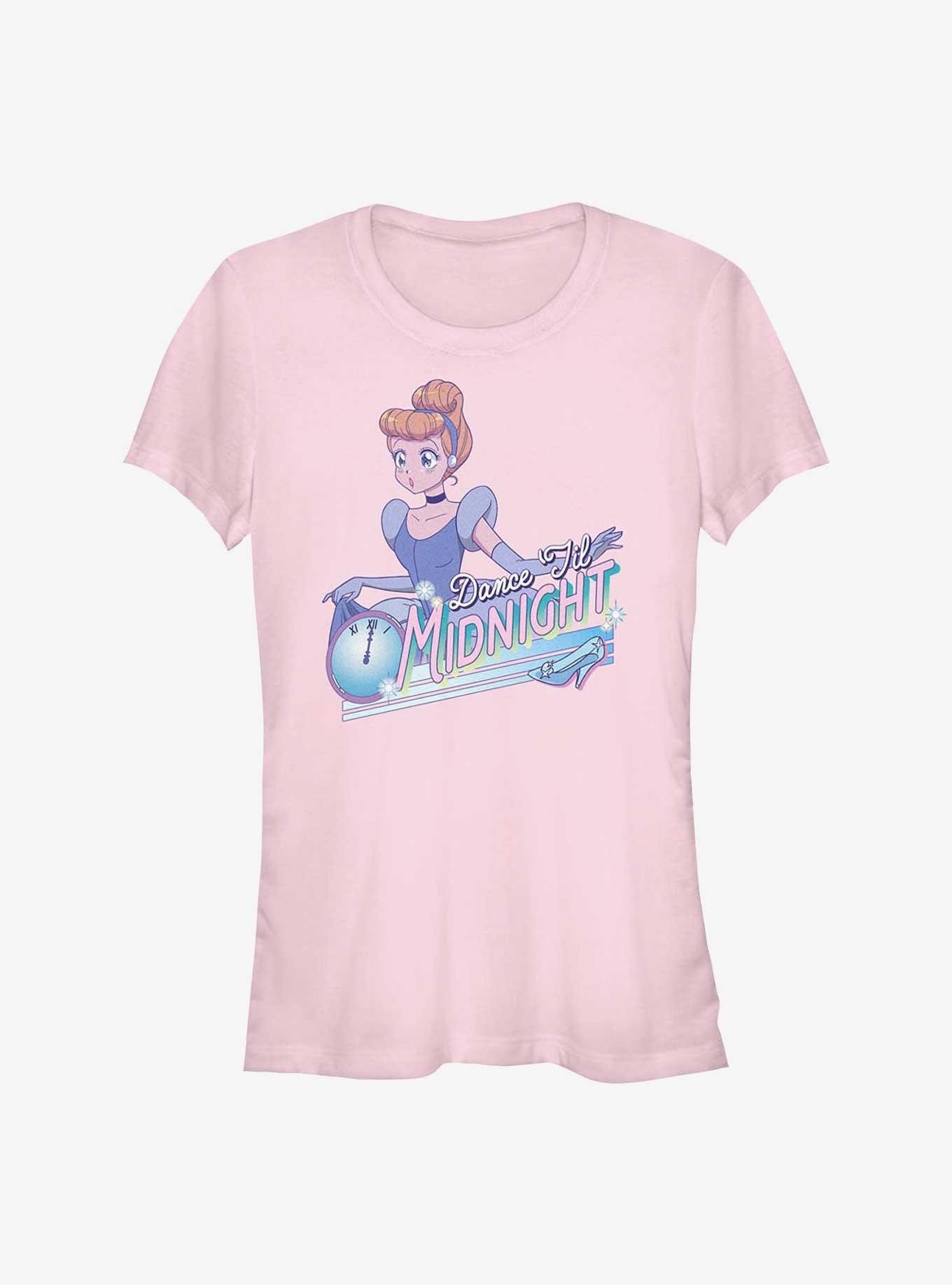 Disney Cinderella Anime Style Dance Til Midnight Girls T-Shirt, LIGHT PINK, hi-res
