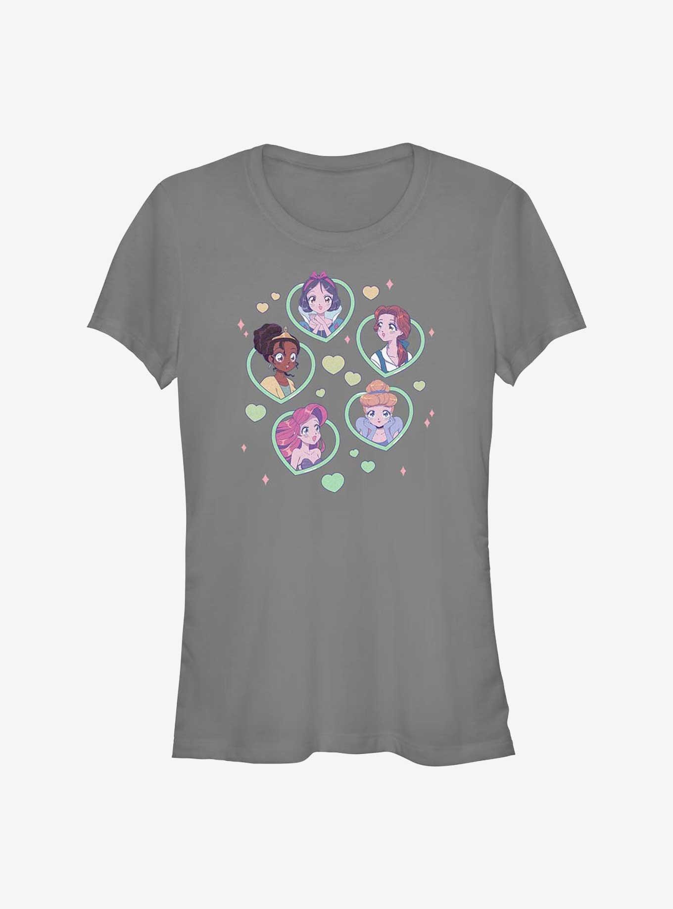 Disney the Princess And Frog Hearts Princesses Girls T-Shirt