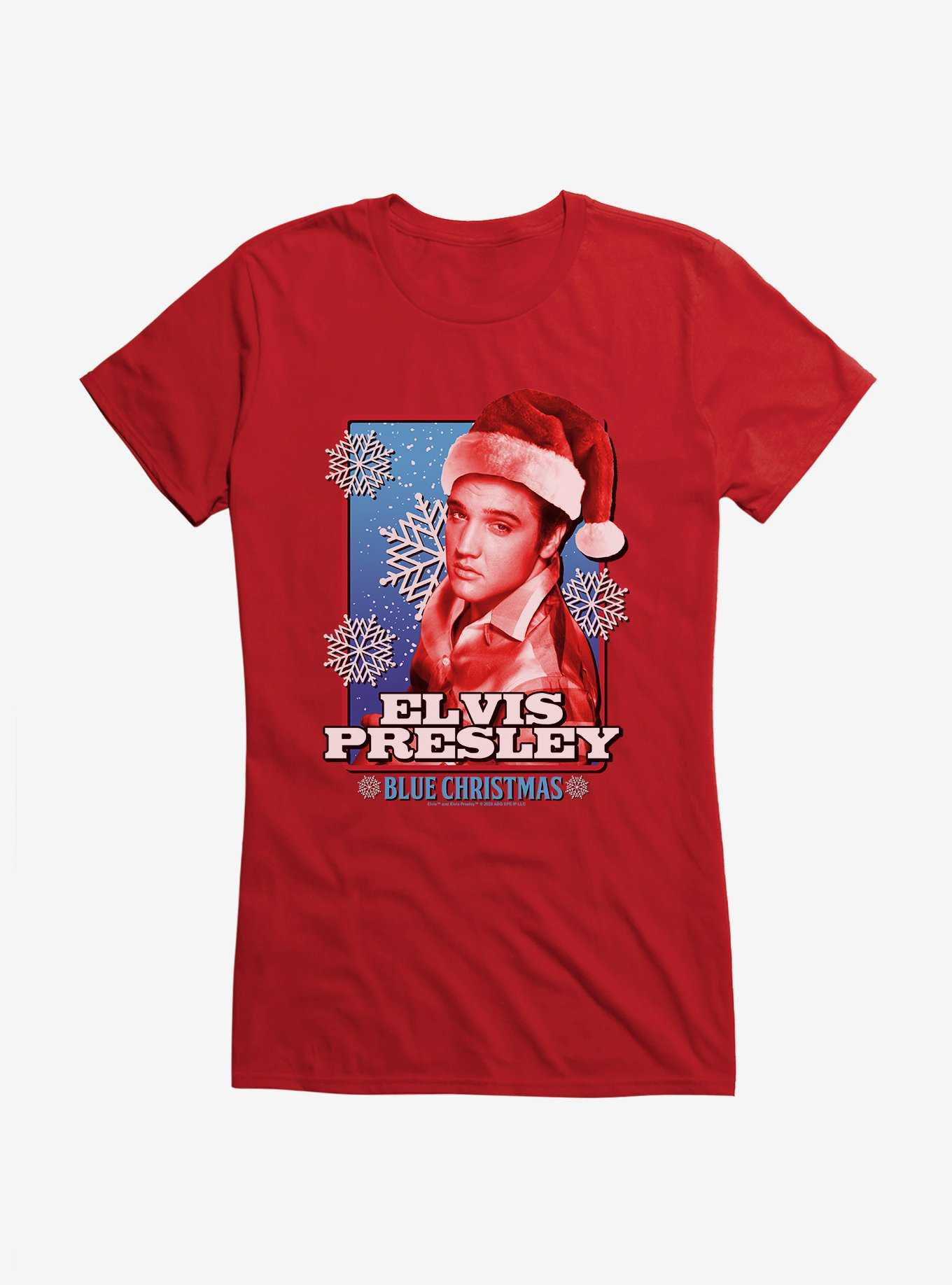 Elvis Presley Santa Hat Girls T-Shirt, , hi-res