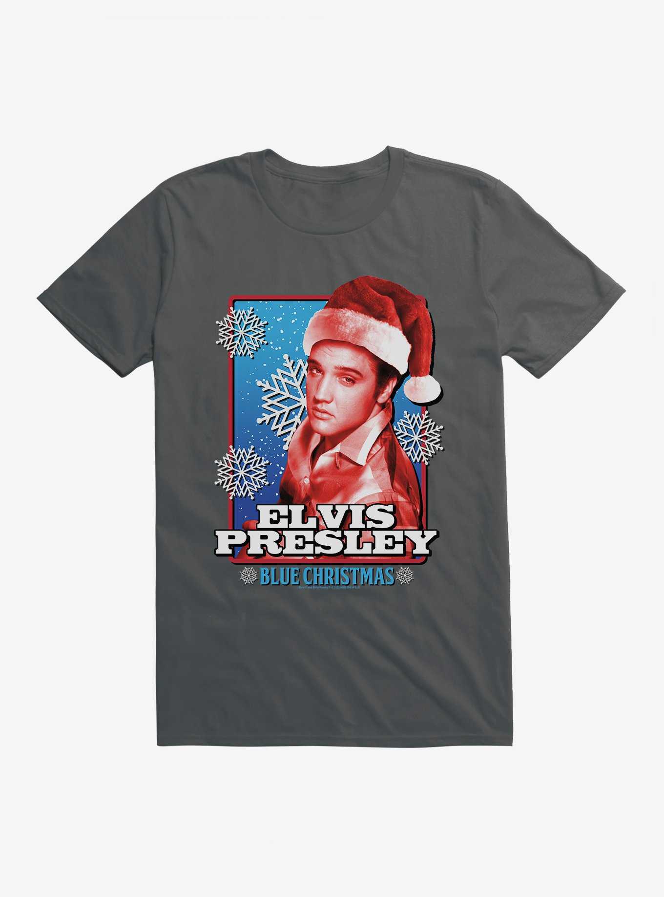 Elvis Presley Santa Hat T-Shirt, , hi-res