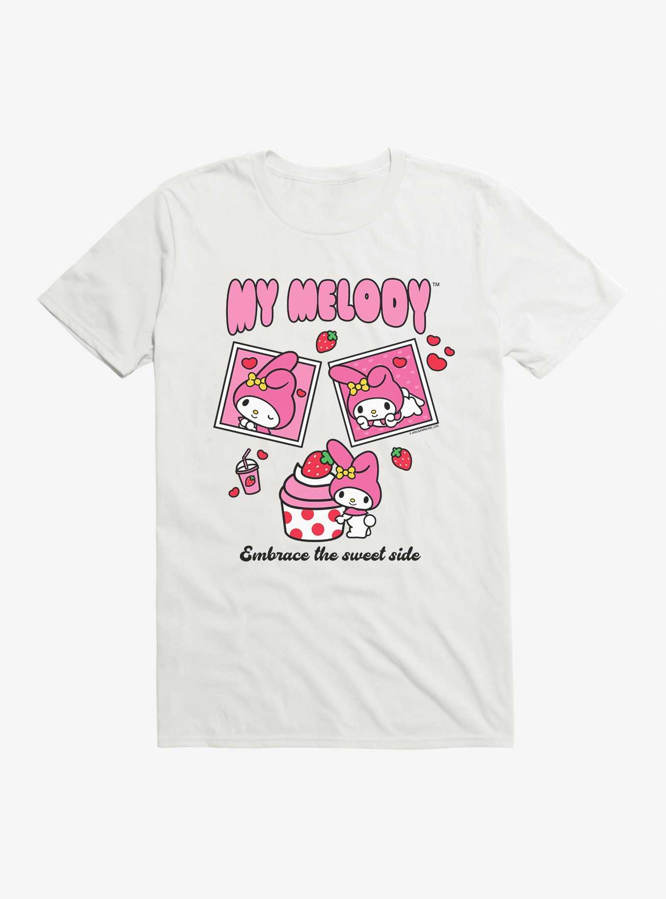 Hello Kitty & Friends My Melody Strawberry Stamps T-Shirt, , hi-res