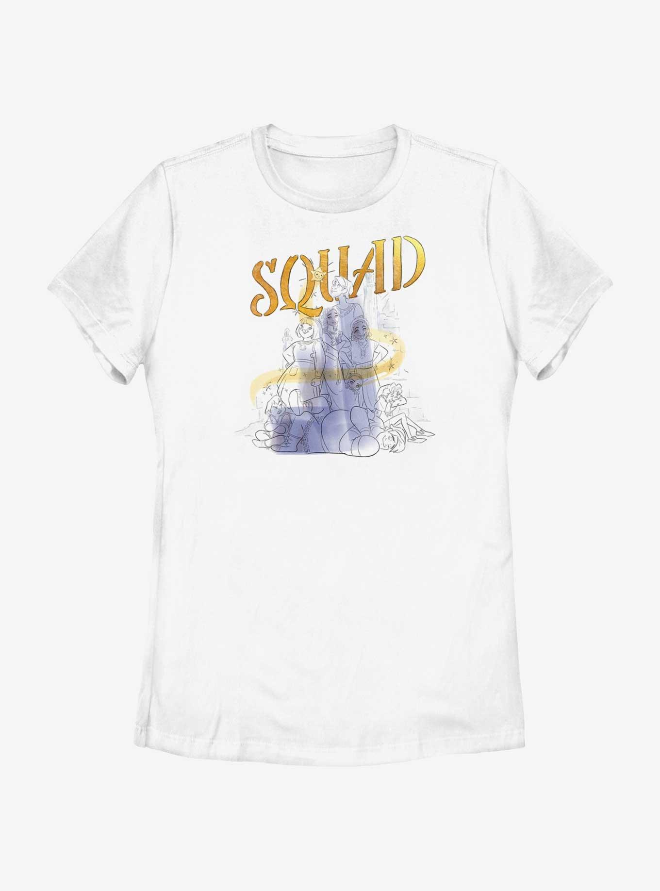 Disney Wish Star Squad Womens T-Shirt, WHITE, hi-res