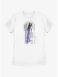 Disney Wish Watercolor Asha Womens T-Shirt, WHITE, hi-res