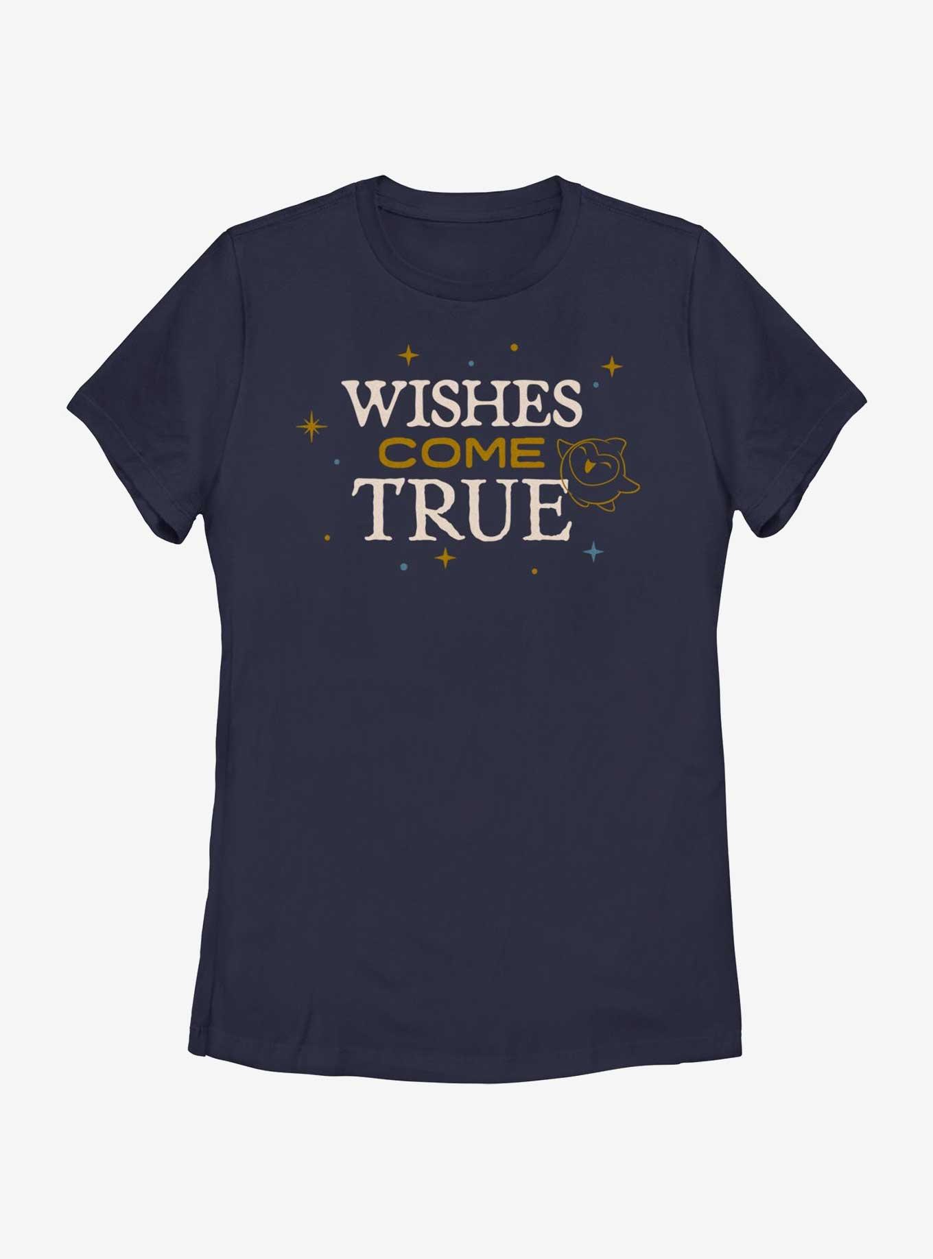 Disney Wish Wishes Come True Womens T-Shirt, NAVY, hi-res