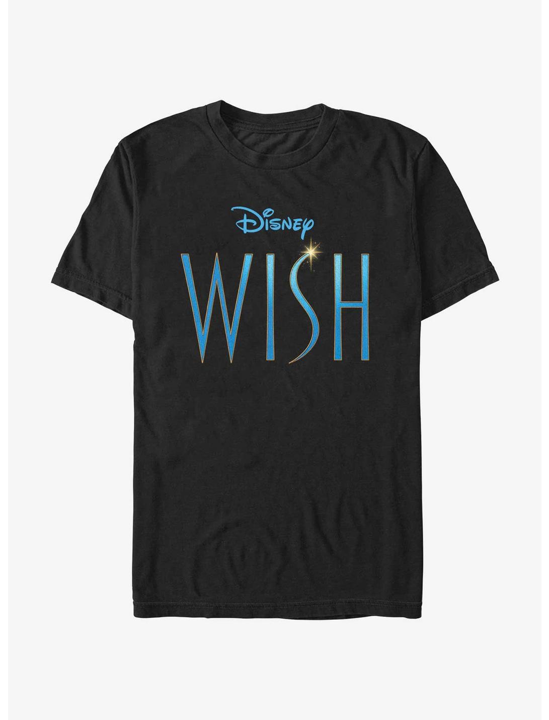 Disney Wish Movie Logo T-Shirt, BLACK, hi-res