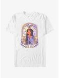 Disney Wish Asha Watercolor Nouveau T-Shirt BoxLunch Web Exclusive, WHITE, hi-res