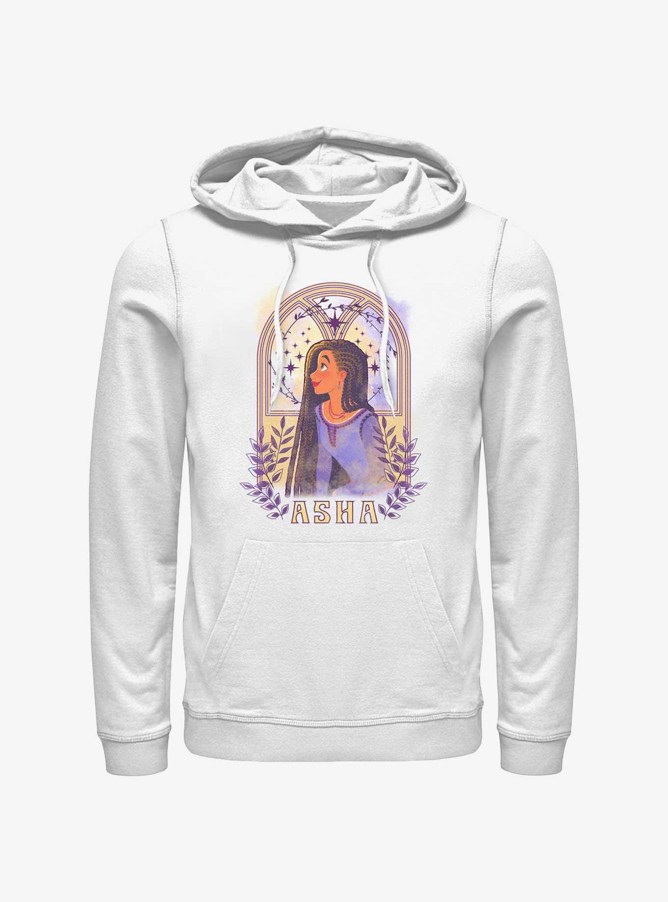 Disney Wish Asha Watercolor Nouveau Hoodie BoxLunch Web Exclusive, , hi-res