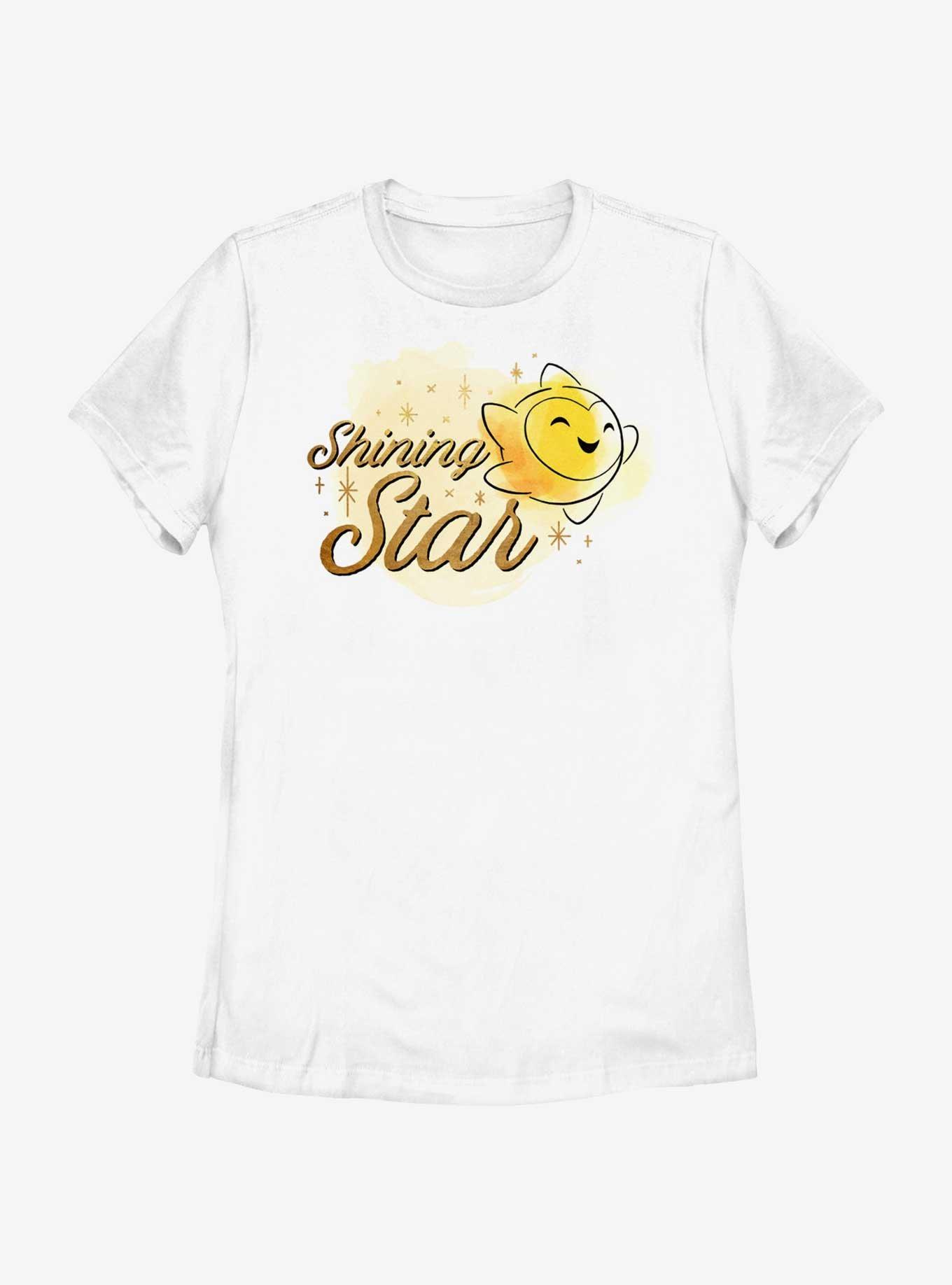 Disney Wish Shining Star Womens T-Shirt, WHITE, hi-res