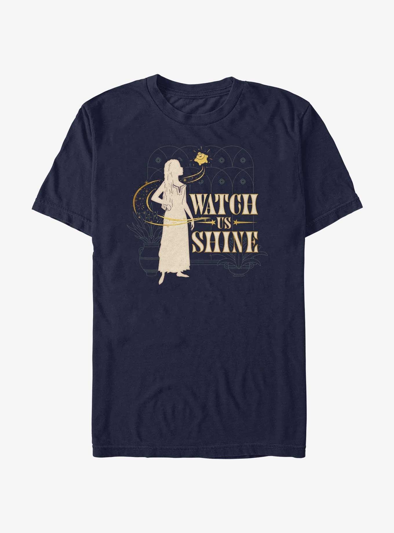 Disney Wish Asha Watch Us Shine T-Shirt, NAVY, hi-res