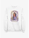 Disney Wish Asha Watercolor Nouveau Sweatshirt Her Universe Web Exclusive, WHITE, hi-res