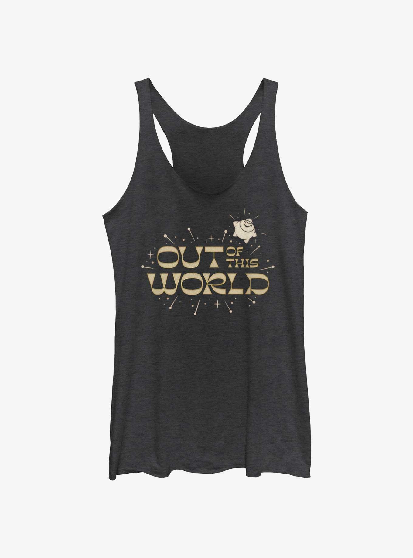Disney Wish Star Out Of This World Girls Tank, BLK HTR, hi-res