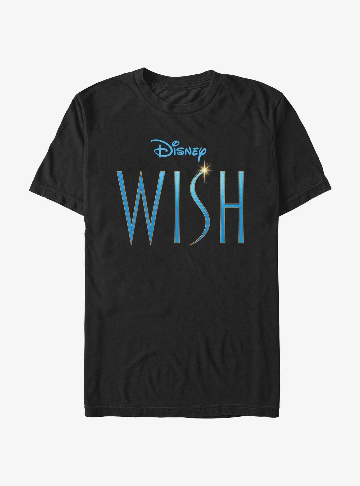 Disney Wish Movie Logo T-Shirt, BLACK, hi-res
