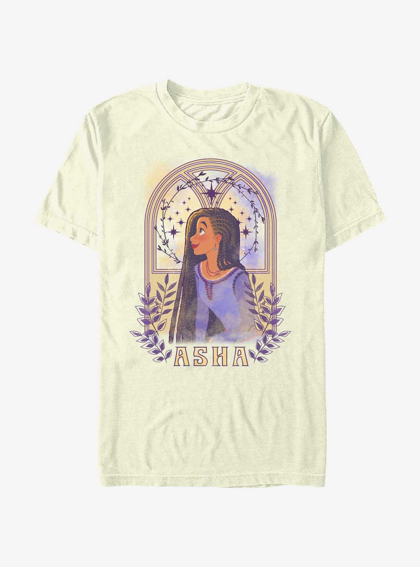 Disney Wish Asha Watercolor Nouveau T-Shirt Hot Topic Web Exclusive, , hi-res