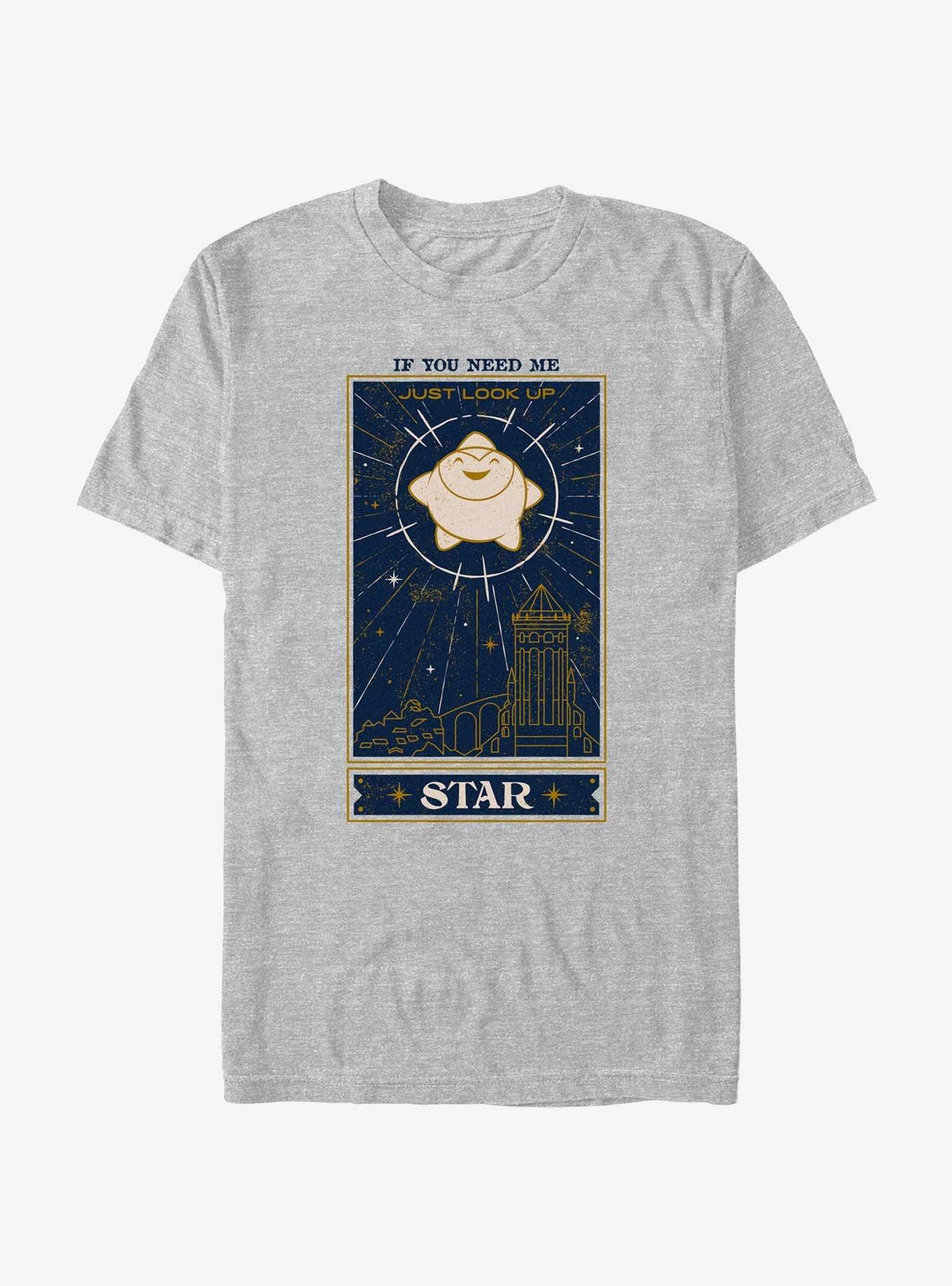 Disney Wish Just Look Up Star Card T-Shirt, , hi-res