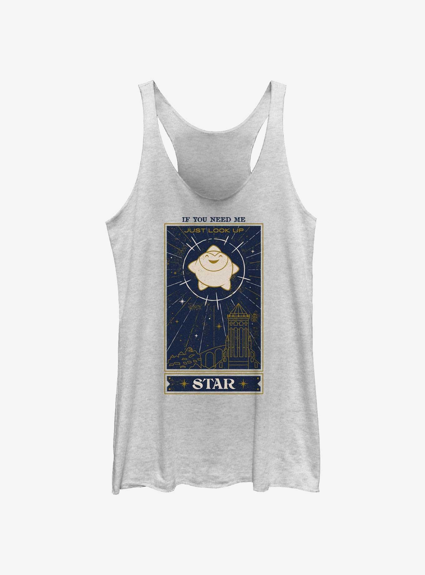 Disney Wish Just Look Up Star Card Girls Tank, , hi-res