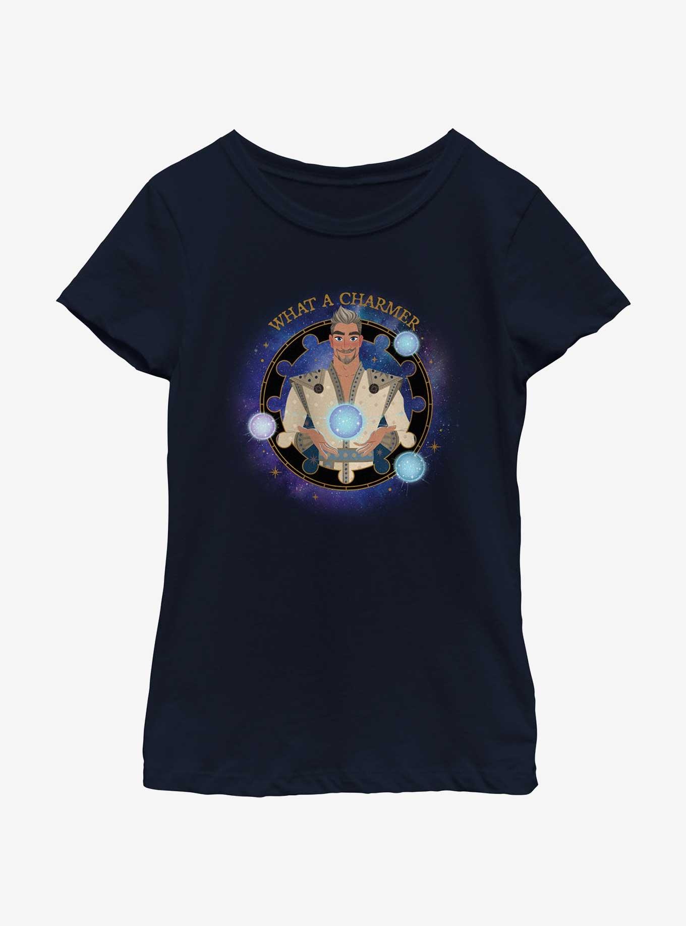 Disney Wish What A Charmer King Magnifico Youth Girls T-Shirt, , hi-res