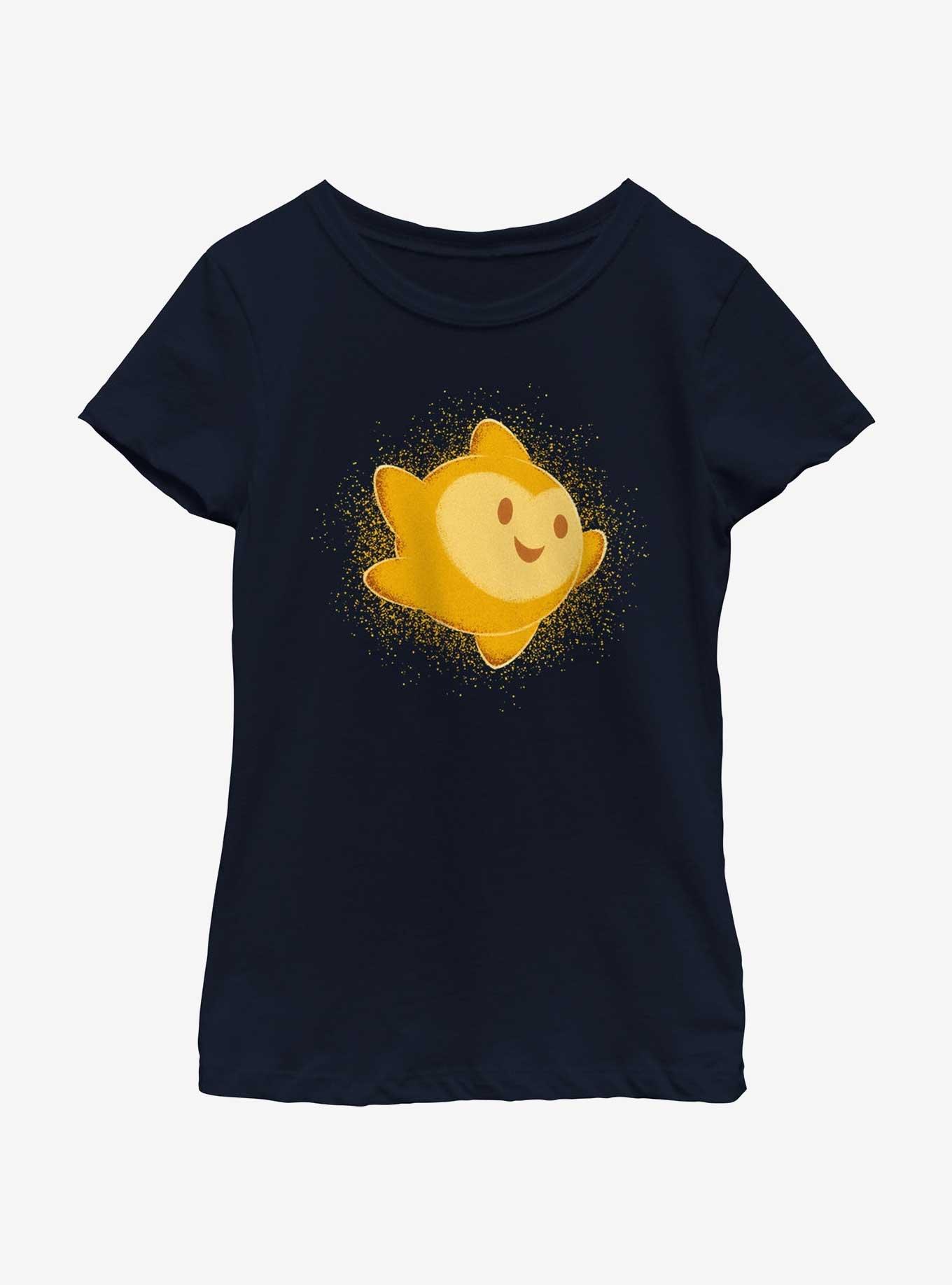 Disney Wish Star Youth Girls T-Shirt, NAVY, hi-res