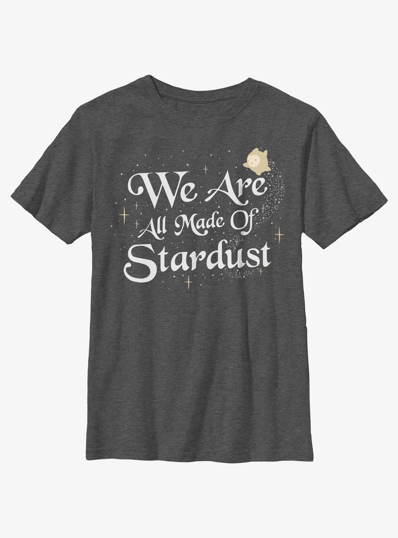 Disney Wish Made Of Stardust Youth T-Shirt, CHAR HTR, hi-res