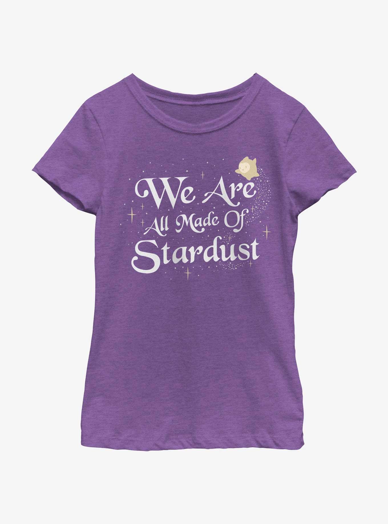 Disney Wish Made Of Stardust Youth Girls T-Shirt, PURPLE BERRY, hi-res